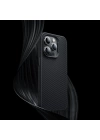 More TR Apple iPhone 14 Kılıf Karbon Fiber Magsafe Şarj Özellikli Benks 600D Hybrid Kevlar Kapak
