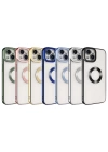 More TR Apple iPhone 14 Plus Kılıf Kamera Korumalı Logo Gösteren Zore Omega Kapak