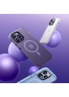 More TR Apple iPhone 14 Plus Kılıf Kenarları Silikon Airbagli Mat Arka Yüzey Benks Icesand Kapak