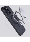 More TR Apple iPhone 14 Pro Max  Kılıf Wireless Şarj Özellikli Zore Hibrit Magsafe Kapak