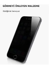 More TR Apple iPhone SE 2022 Zore Kor Privacy Cam Ekran Koruyucu