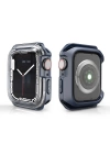 More TR Apple Watch 7 41mm Zore Watch Gard 08 Sert PC + Silikon Koruyucu