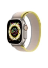 More TR Apple Watch 7 45mm Wiwu Trail Loop Naylon Örgü İşlemeli Hasır Kordon Strap Kayış