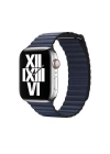 More TR Apple Watch Ultra 49mm Kordon KRD-09 Deri Lop Strap Kayış