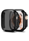 More TR Apple Watch Ultra 49mm Sert PC Kasa ve Privacy Ekran Koruyucu Zore Watch Gard 23
