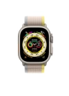 More TR Apple Watch Ultra 49mm Wiwu Trail Loop Naylon Örgü İşlemeli Hasır Kordon Strap Kayış