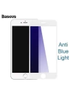 More TR Baseus İPhone 7 Plus, 8 Plus 3D Anti Blue Light Full Cam Ekran Koruyucu