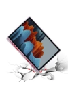 More TR Galaxy Tab S7 Plus T970 Kılıf Zore Tri Folding Kalem Bölmeli Standlı Kılıf