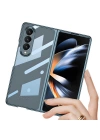 More TR Galaxy Z Fold 4 Kılıf Zore Full Camlı Kıpta Kapak