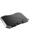 More TR MC Q8 6 Fanlı Oyuncu Notebook Soğutucu  Stand Yükseklik Ayarlanabilir Led Işıklı