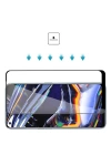 More TR Oppo A54 4G Zore Kenarları Kırılmaya Dayanıklı Cam Ekran Koruyucu