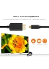 More TR Qgeem QG-UA11 Type-C To HDMI Kablo 1.2M