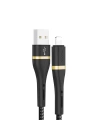 More TR Wiwu ED-105 2 in 1 USB A- Type-C to Lightning Elite Data Kablo