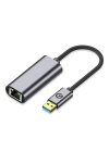 More TR Zore QG03 USB-A to RJ45 USB3.0 Ethernet Dönüştürücü Kablo 1000Mbps 22cm