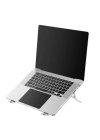 More TR Wiwu S400 Pro Çift Fanlı Işıklı Katlanabilir Ayarlanabilir Laptop Standı 5W 3000RPM