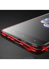 Xiaomi Mi 5x Kılıf Zore Dört Köşeli Lazer Silikon Kapak