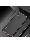 Xiaomi Redmi Note 7 Kılıf Zore Dört Köşeli Lazer Silikon Kapak