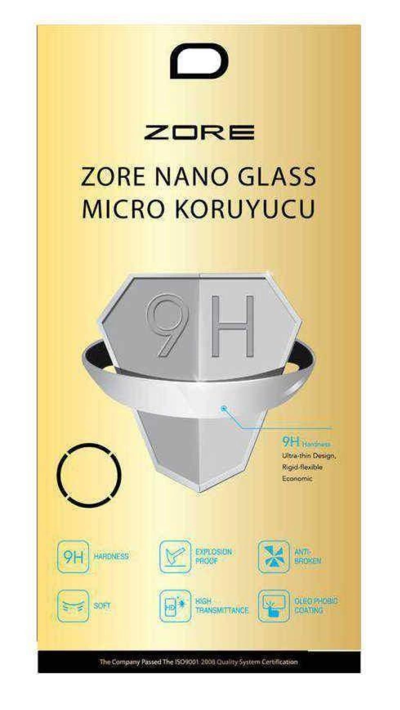 Alcatel Shine Lite Zore Nano Micro Temperli Ekran Koruyucu