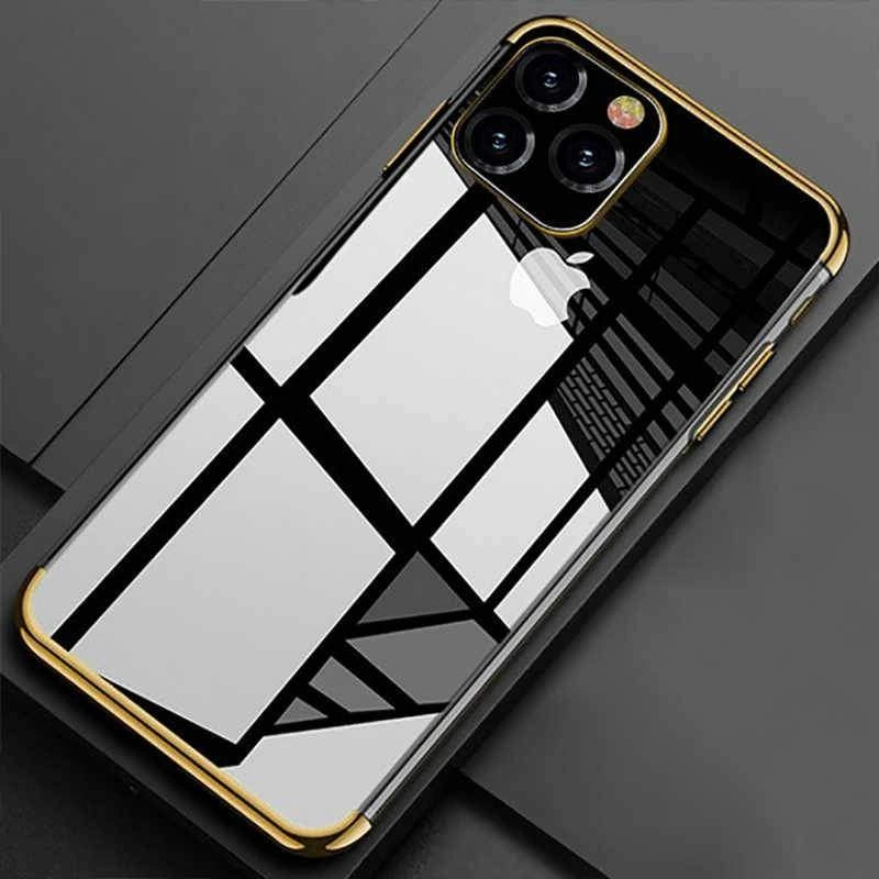 Apple iPhone 11 Pro Max Kılıf Zore Dört Köşeli Lazer Silikon Kapak