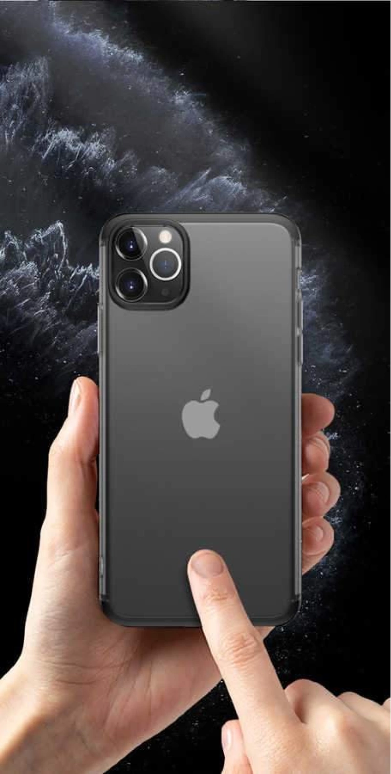 Apple iPhone 11 Pro Max Kılıf Zore Nili Kapak