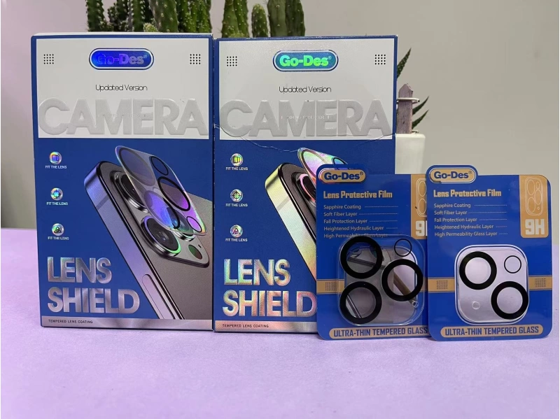 More TR Apple iPhone 15 Pro Max Go Des Lens Shield CL-14 Kamera Lens Koruyucu