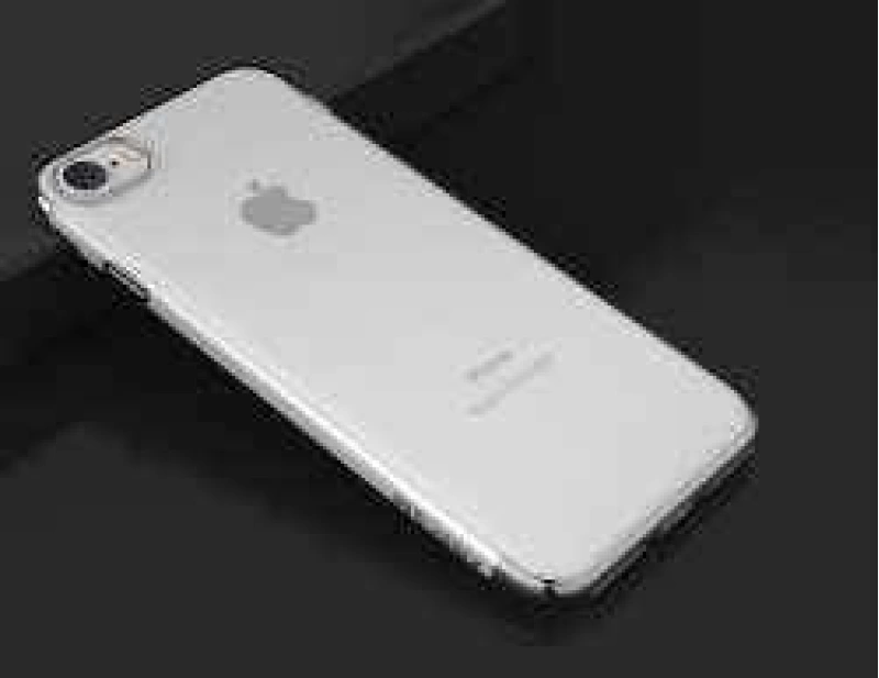 Apple iPhone 6 Kılıf Zore Dört Köşeli Lazer Silikon Kapak