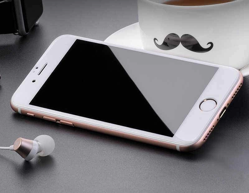 Apple iPhone 6 Plus Zore 3D Latte Cam Ekran Koruyucu