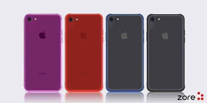 Apple iPhone 7 Kılıf Zore Odyo Silikon