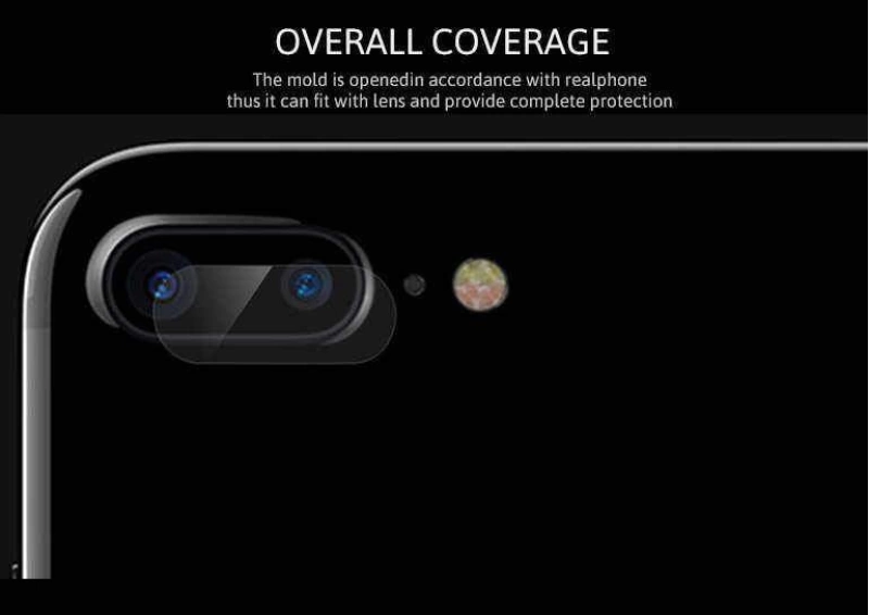 Apple iPhone 7 Plus Zore Kamera Lens Koruyucu Cam Filmi