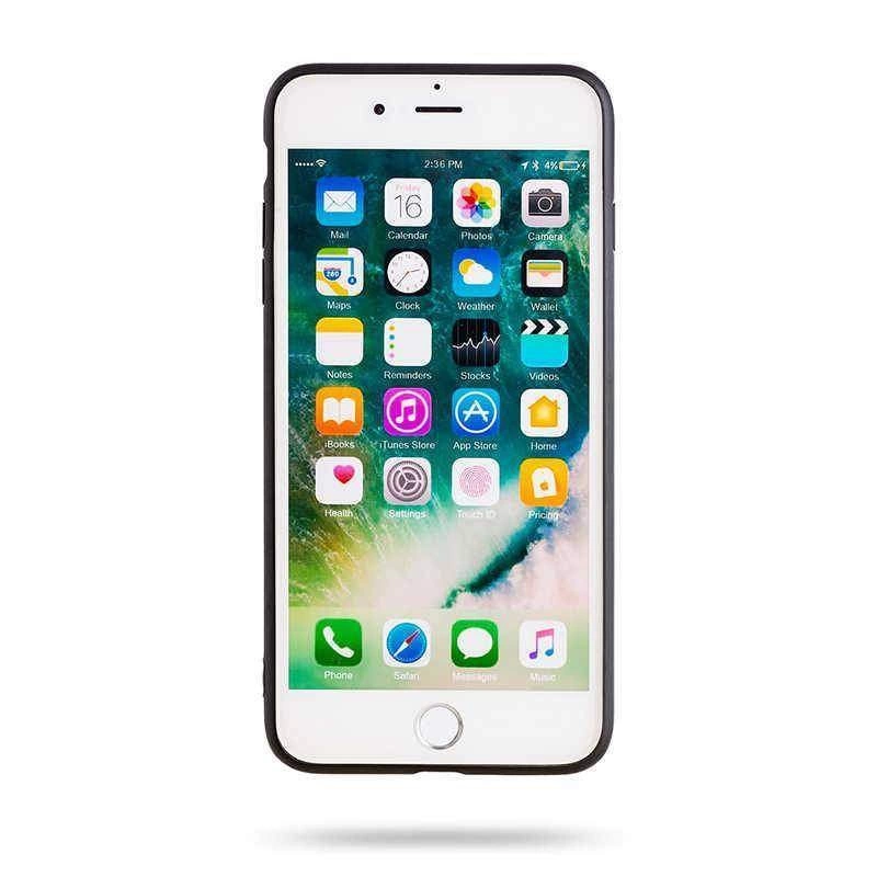 Apple iPhone 8 Plus Kılıf Roar Mira Glass Kapak