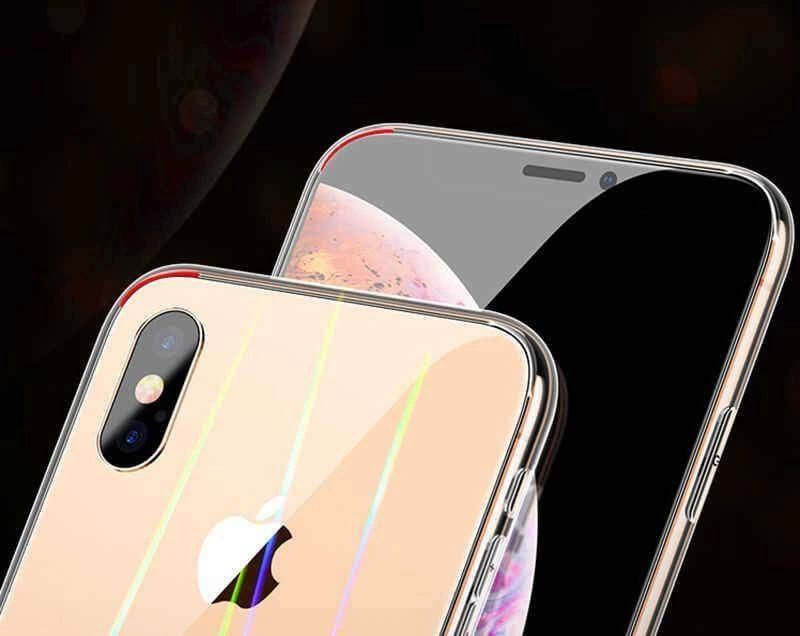 Apple iPhone XR 6.1 Kılıf Zore Rainbow Kapak
