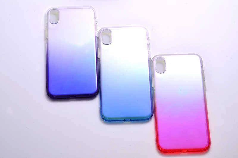 Apple iPhone XR 6.1 Kılıf Zore Renkli Transparan Kapak