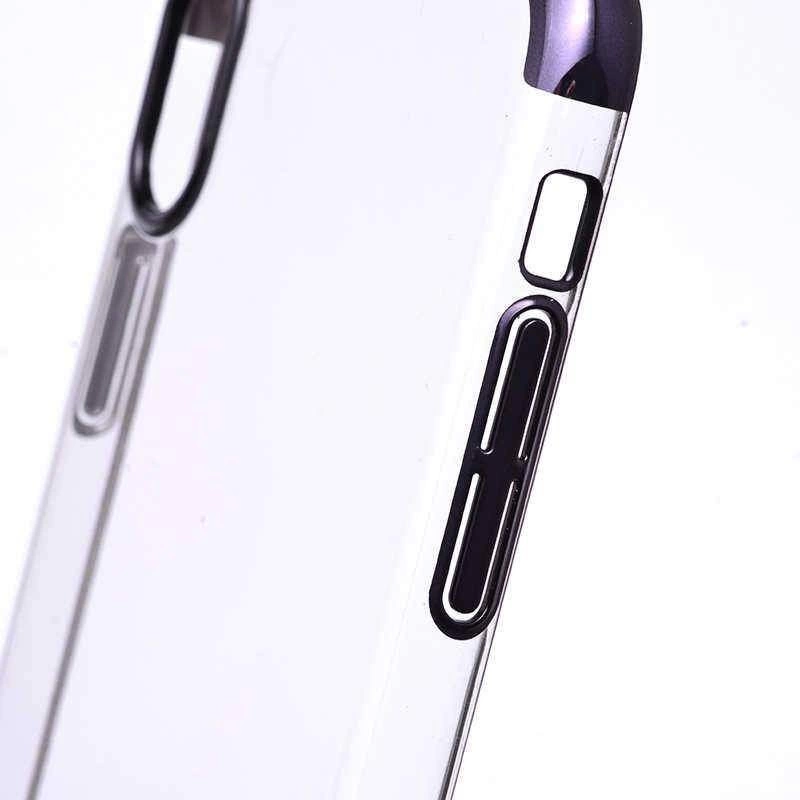 Apple iPhone XR 6.1 Kılıf Zore Tareks Şeffaf Kapak