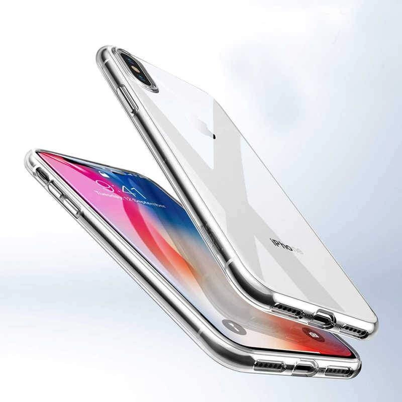 Apple iPhone XS Max 6.5 Kılıf Zore Ultra İnce Silikon Kapak 0.2 mm