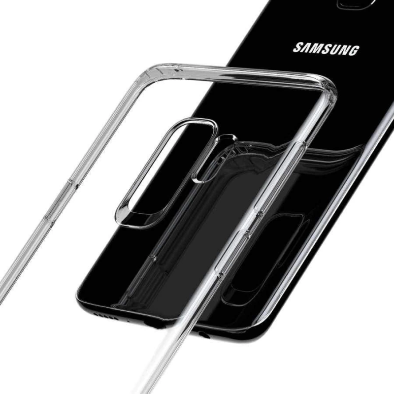 Galaxy A6 Plus 2018 Kılıf Zore Ultra İnce Silikon Kapak 0.2 mm