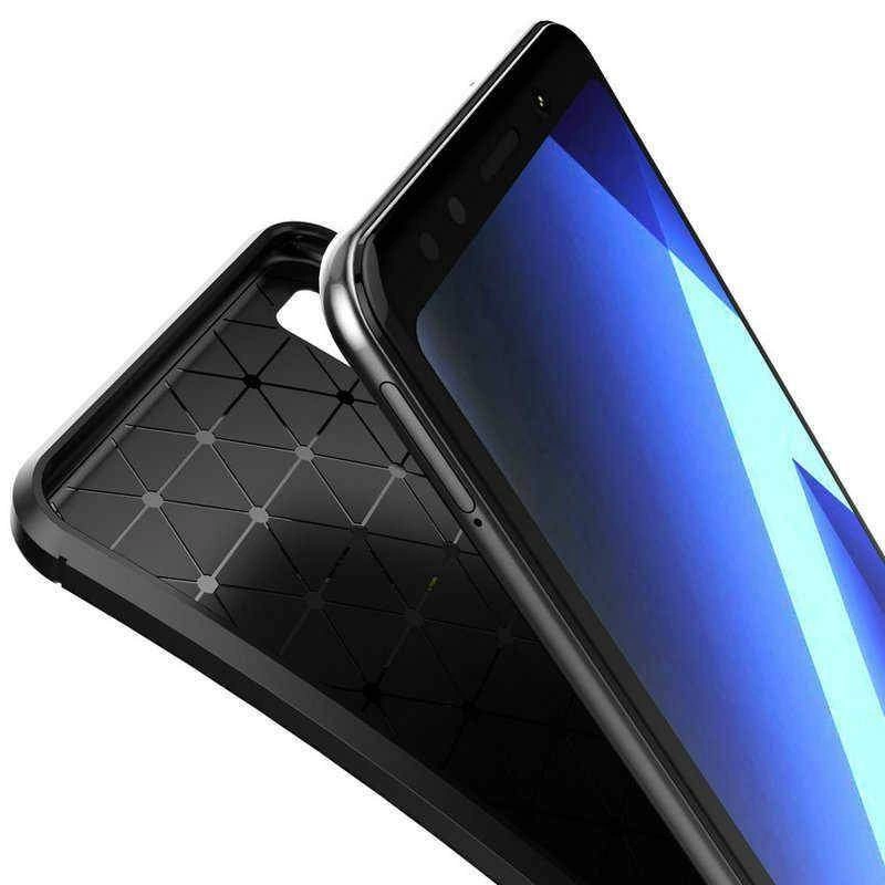Galaxy A7 2018 Kılıf Zore Negro Silikon Kapak