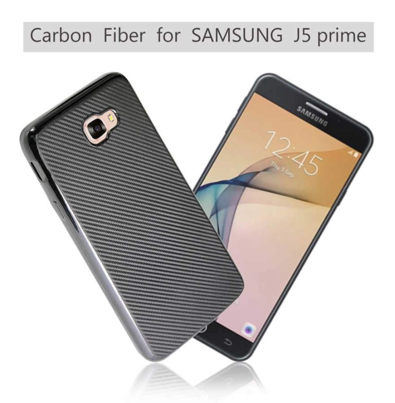 Galaxy J5 Prime Kılıf İ-Zore Karbon Silikon