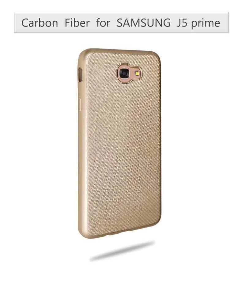 Galaxy J5 Prime Kılıf İ-Zore Karbon Silikon