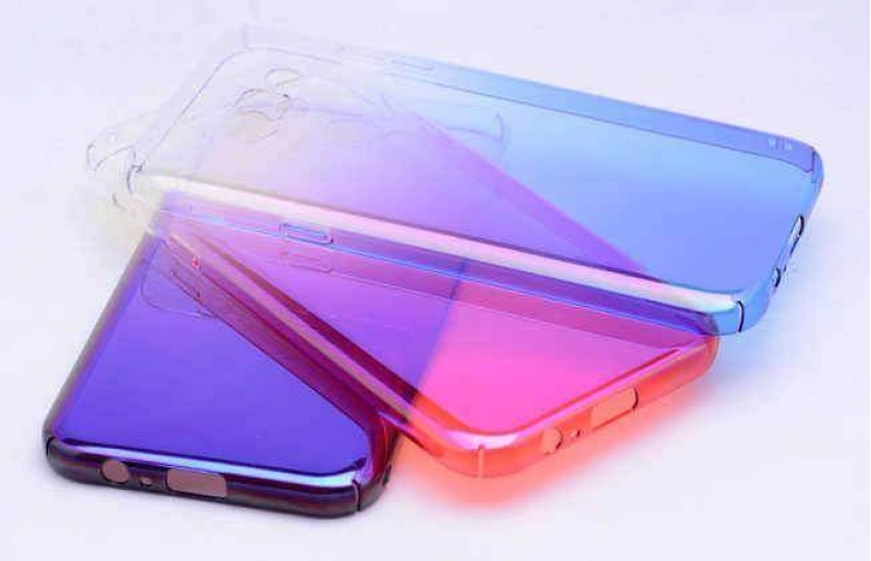 Galaxy J7 Prime Kılıf Zore Renkli Transparan Kapak