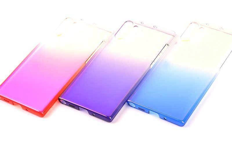 Galaxy Note 10 Kılıf Zore Renkli Transparan Silikon