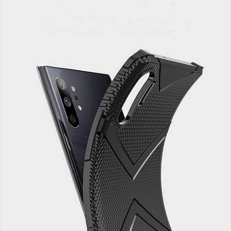 Galaxy Note 10 Plus Kılıf Zore Hank Silikon