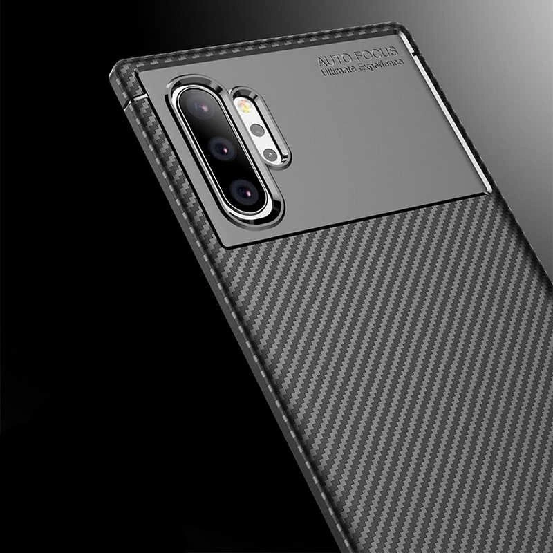Galaxy Note 10 Plus Kılıf Zore Negro Silikon Kapak