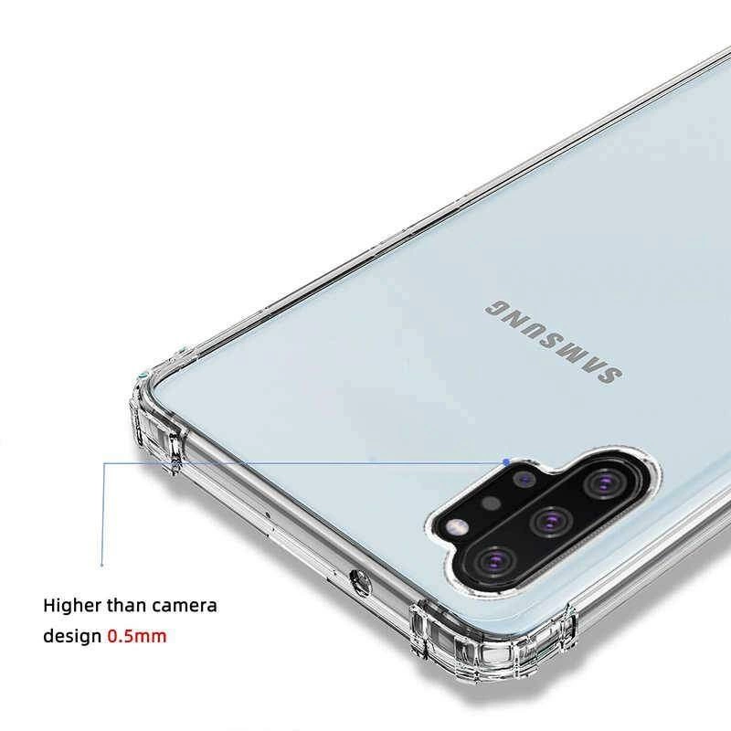 Galaxy Note 10 Plus Kılıf Zore Nitro Anti Shock Silikon