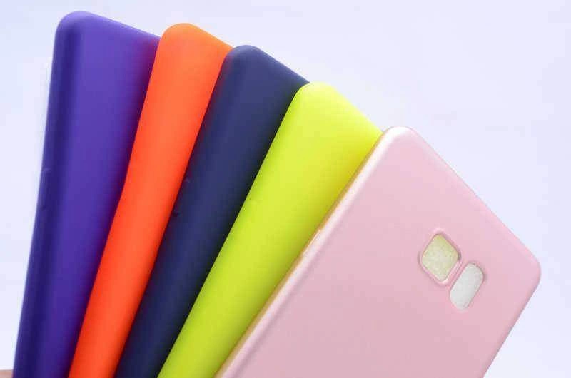 Galaxy Note 7 Kılıf Zore Premier Silikon Kapak