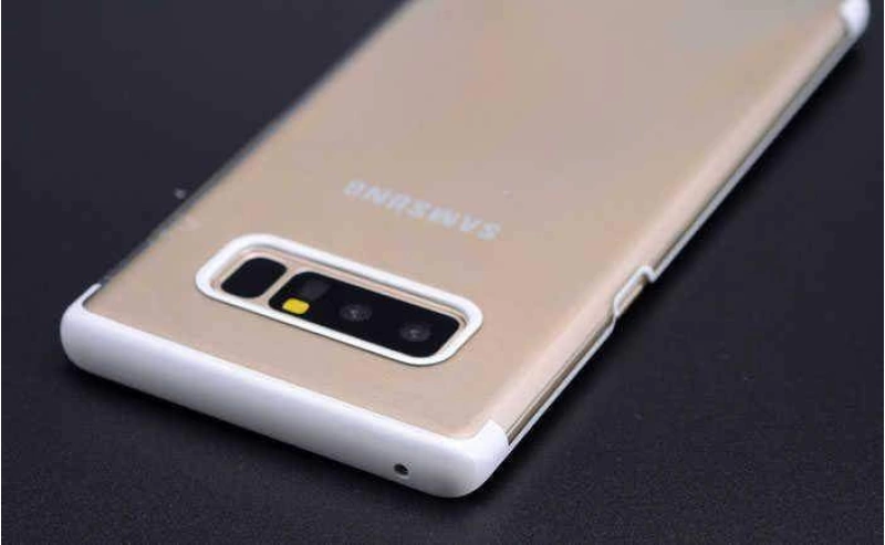 Galaxy Note 8 Kılıf Zore Tareks Şeffaf Kapak