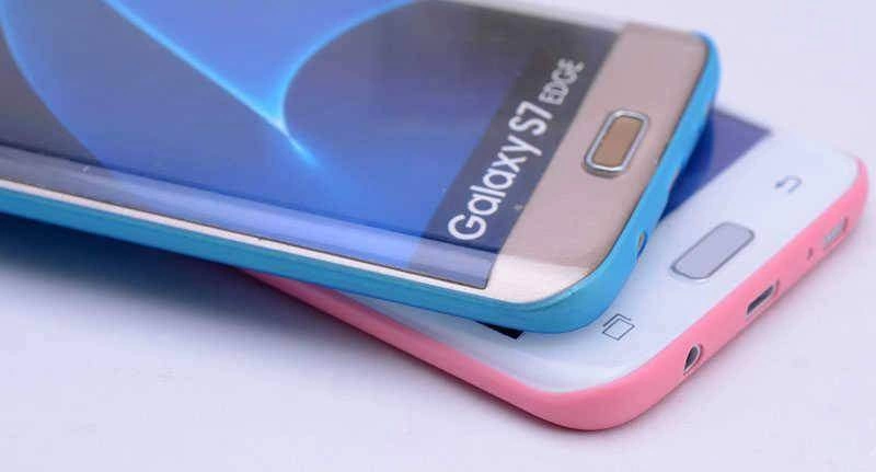 Galaxy S7 Edge Kılıf Zore 1.Kalite PP Silikon