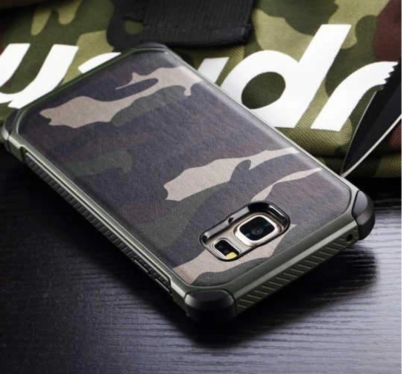 Galaxy S7 Edge Kılıf Zore Army Silikon Kapak