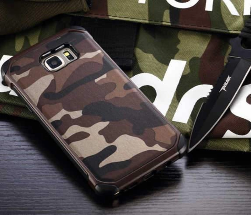 Galaxy S7 Edge Kılıf Zore Army Silikon Kapak