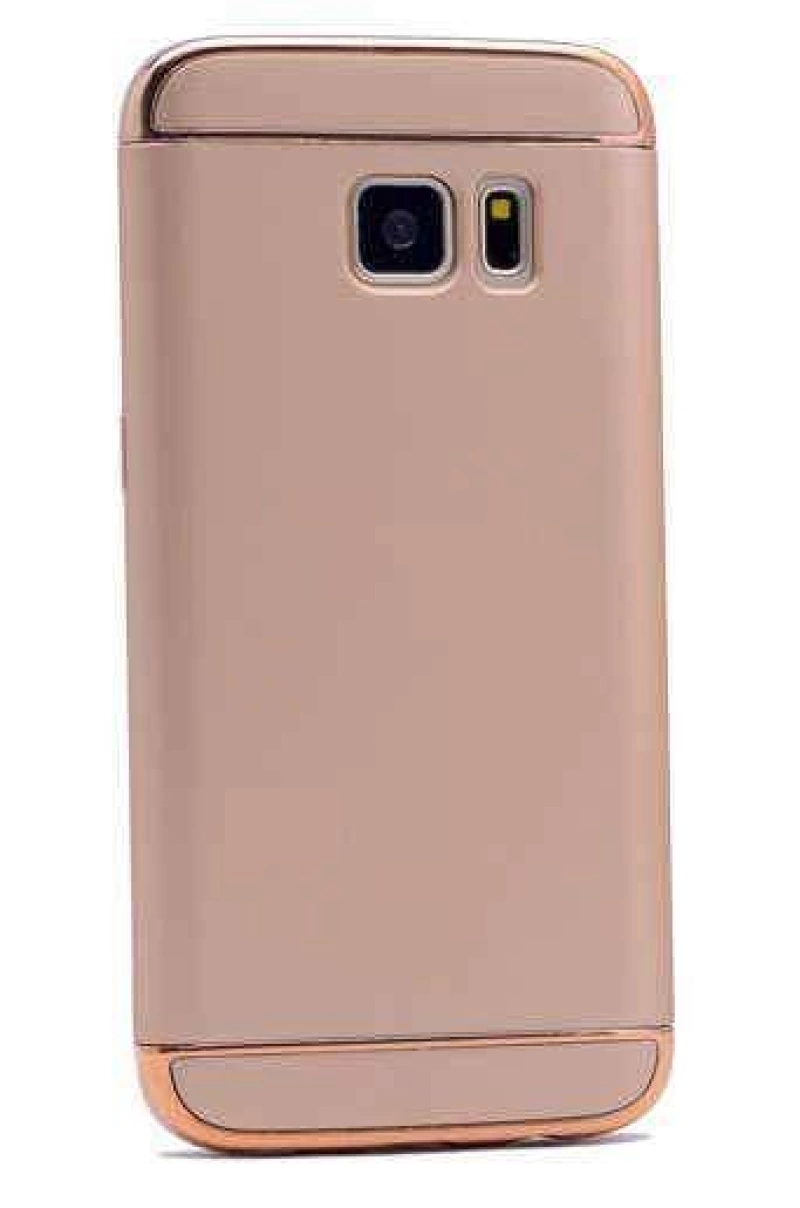 Galaxy S7 Kılıf Zore 3 Parçalı Rubber Kapak