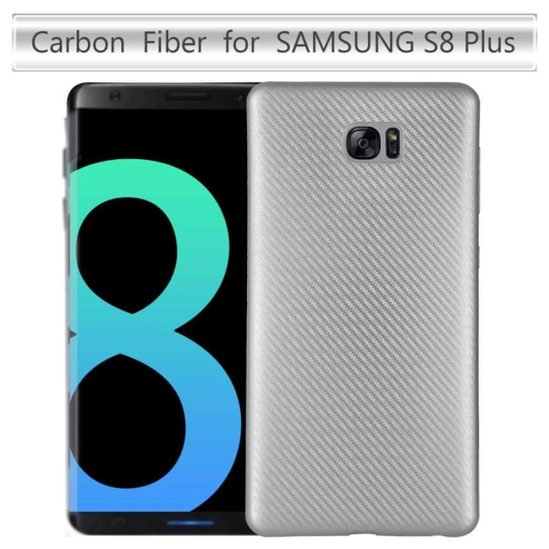 Galaxy S8 Plus Kılıf İ-Zore Karbon Silikon
